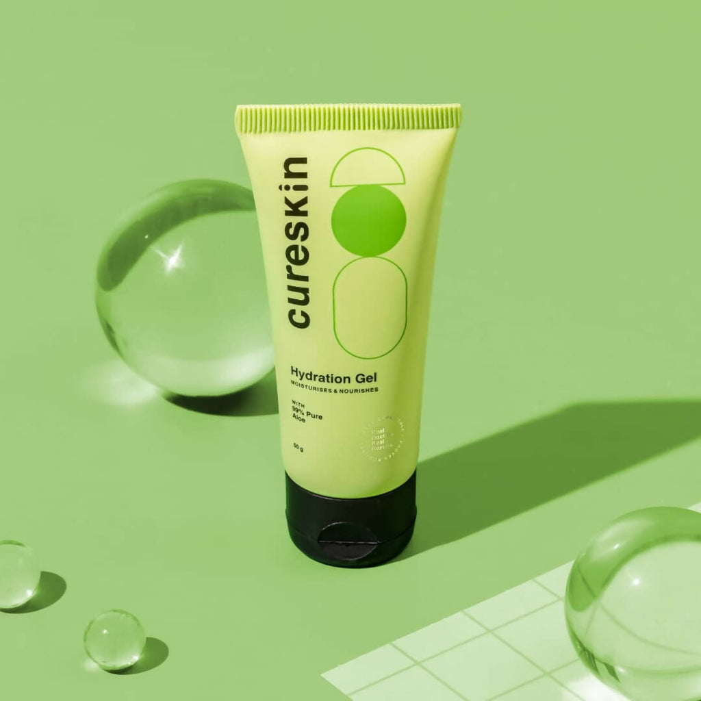 Cureskin Hydration Gel 99% Pure Aloevera | Grocsy