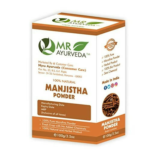 MR Ayurveda Manjistha Powder | Grocsy