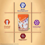 Groviva Customized Health & Nutrition Drink Powder For Kids - Strawberry Flavour | Grocsy