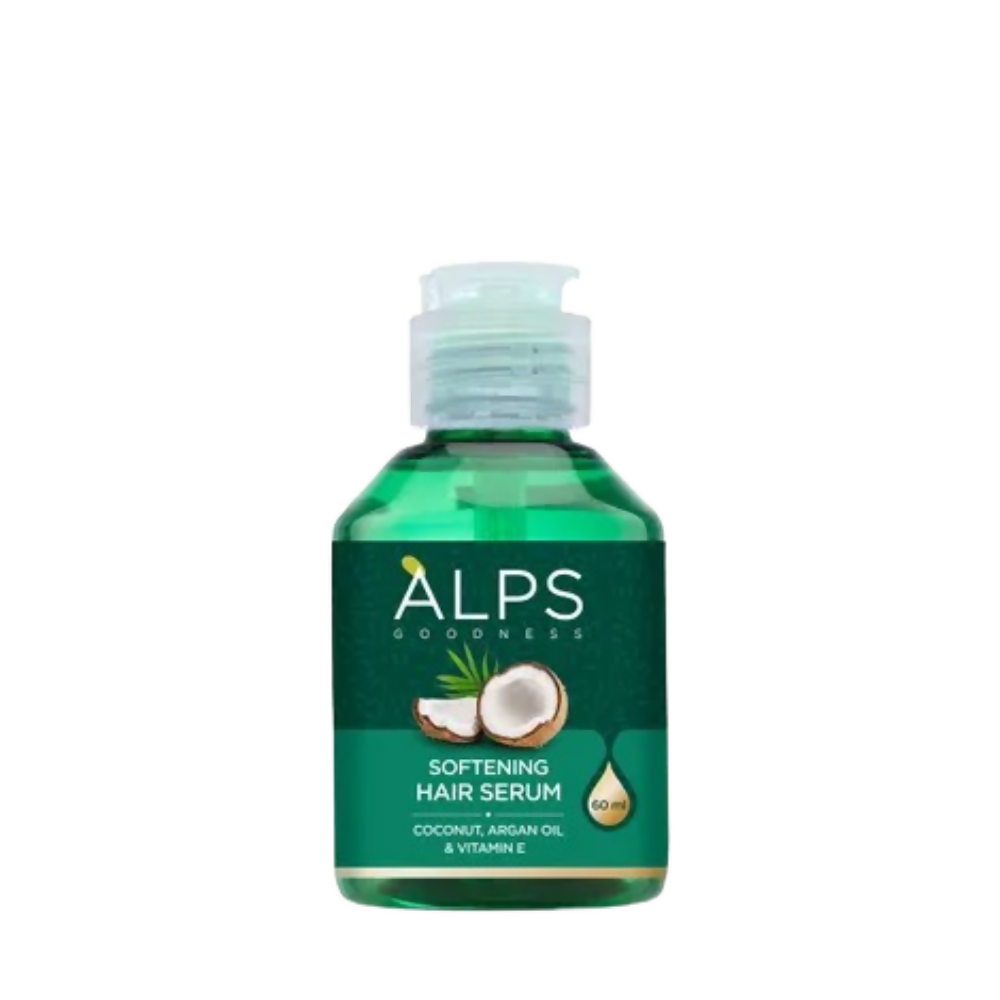Alps Goodness Softening Hair Serum with Coconut, Argan Oil & Vitamin E | Grocsy