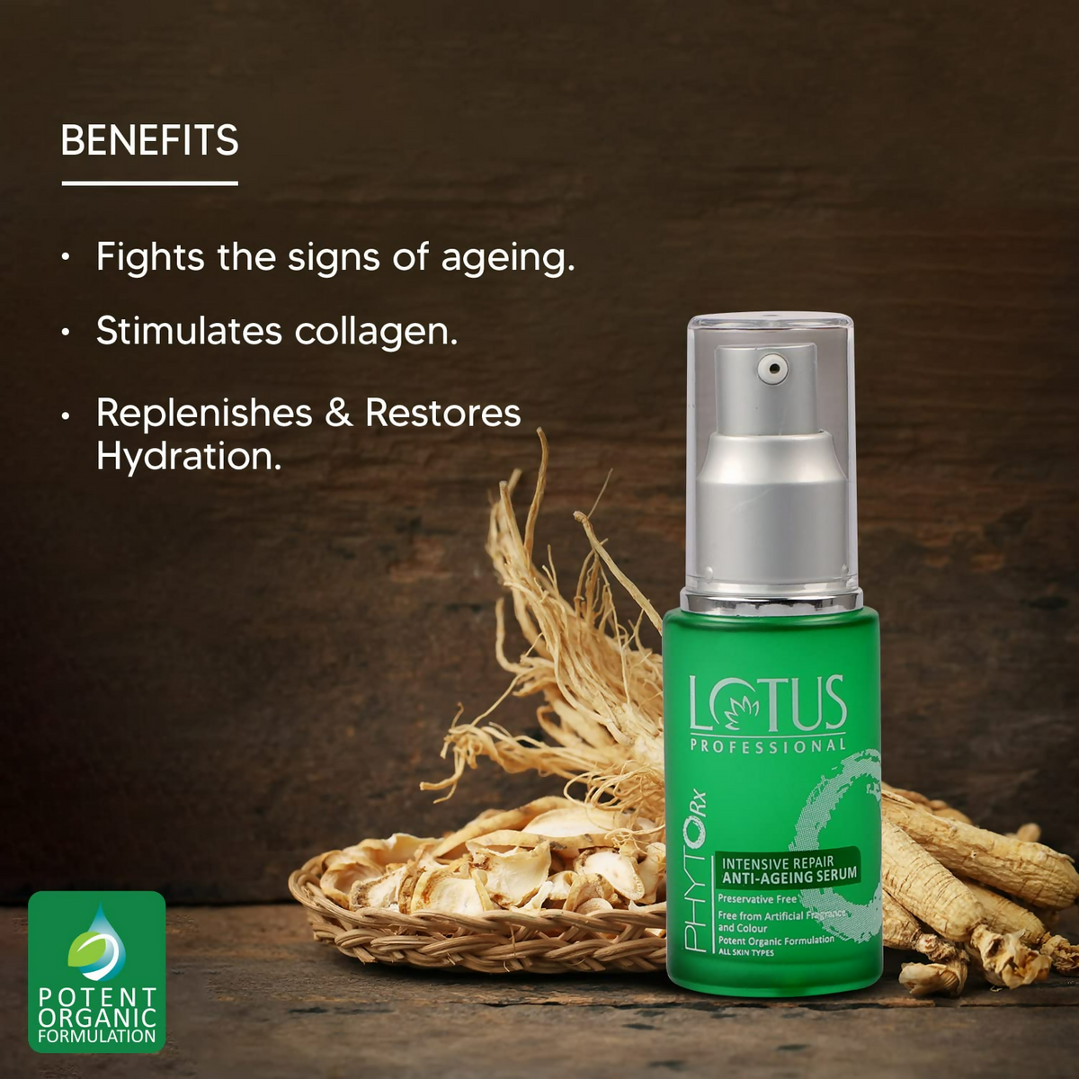 Lotus Professional Phyto-Rx Intensive Repair Anti-Ageing Serum | Grocsy