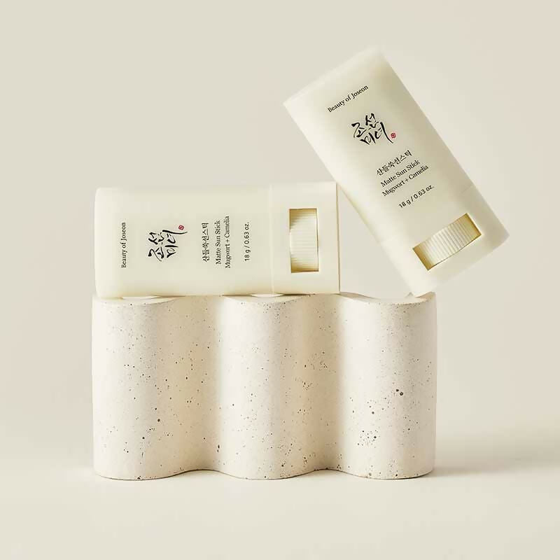Beauty of Joseon Matte Sun Stick : Mugwort + Camelia SPF 50 PA++++ - Korean Skincare | Grocsy