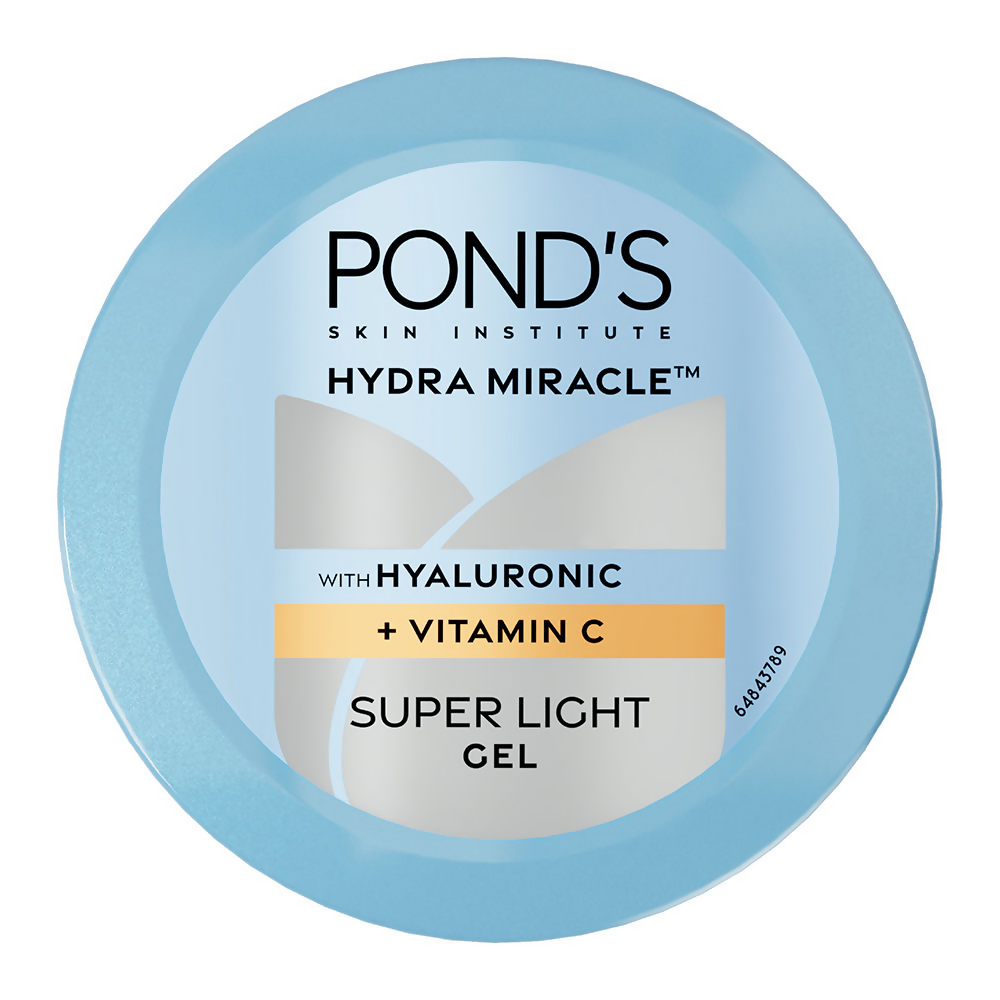 Ponds Hydra Miracle Super Light Gel With Hyaluronic Acid & Vitamin C | Grocsy
