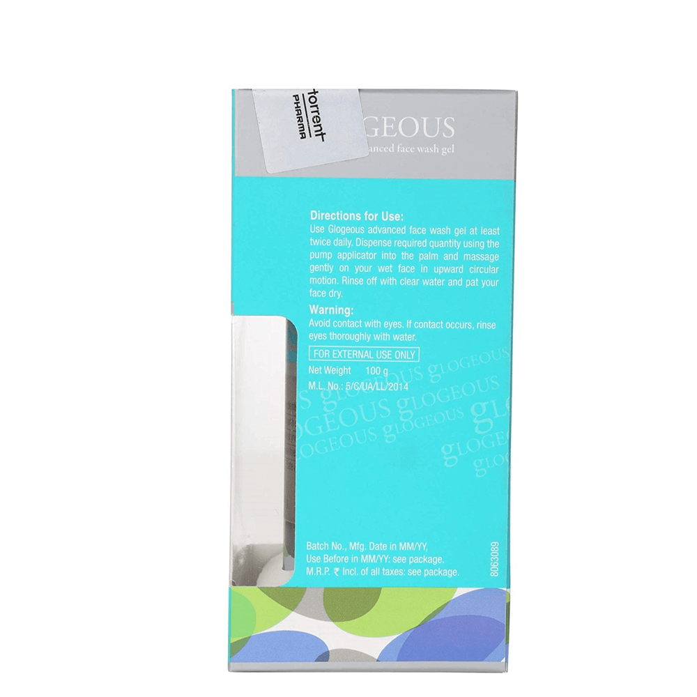 Glogeous Advanced Face Wash Gel | Grocsy