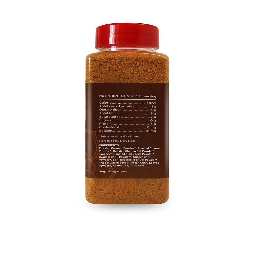 Pure & Sure Organic Chutney Powder With Coconut | Grocsy