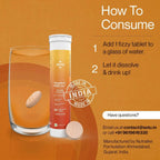 Setu Vitamin C: Fizz - 15 Effervescent Tablets | Grocsy
