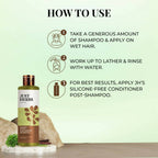 Just Herbs Volumising Shampoo With Fenugreek and shikakai | Grocsy