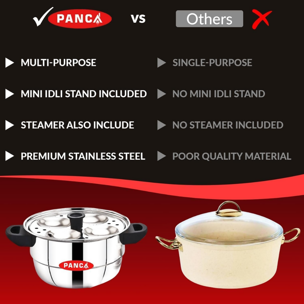 Panca Stainless Steel Idly Maker | Grocsy
