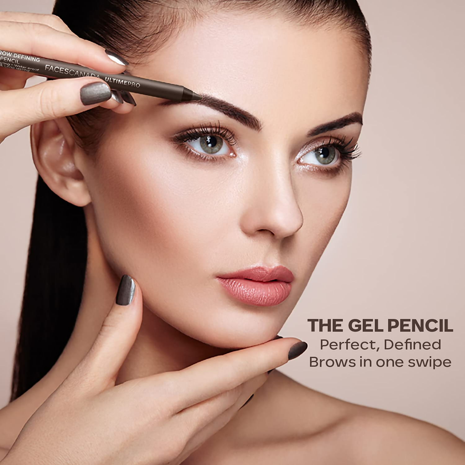 Faces Canada Ultime Pro Eyebrow Defining Pencil - Dark Brown 02 | Grocsy