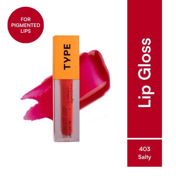 Type Beauty Light Up Lip Luster - Salty 403 | Grocsy