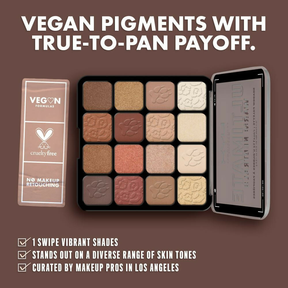 NYX Professional Makeup Ultimate Shadow Palette - Warm Neutrals | Grocsy
