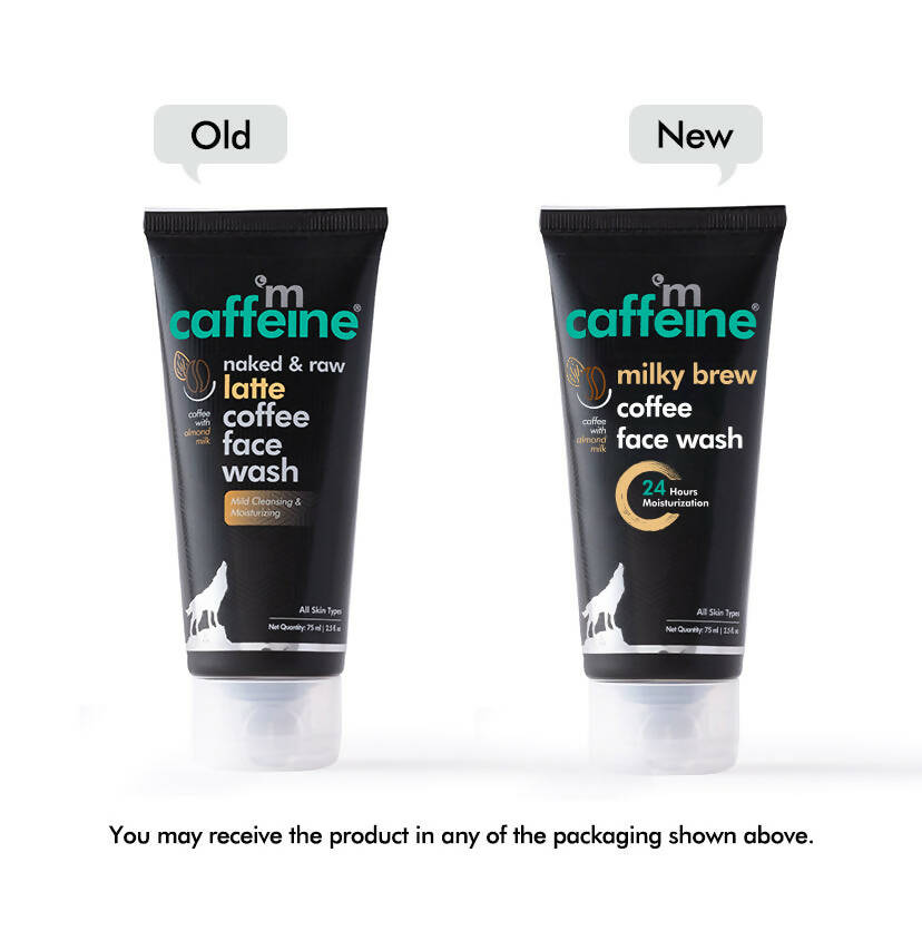 mCaffeine Milky Brew Face Wash | Grocsy