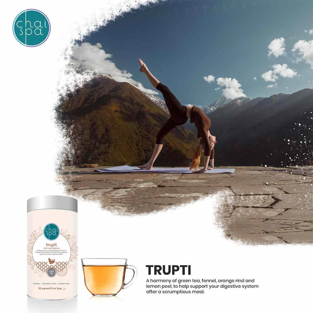Chai Spa Trupti Green Tea | Grocsy