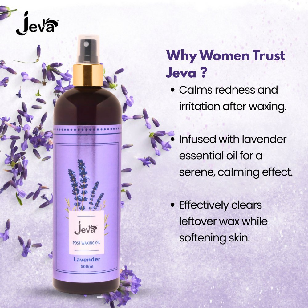 Jeva After Waxing Oil - Lavender | Grocsy