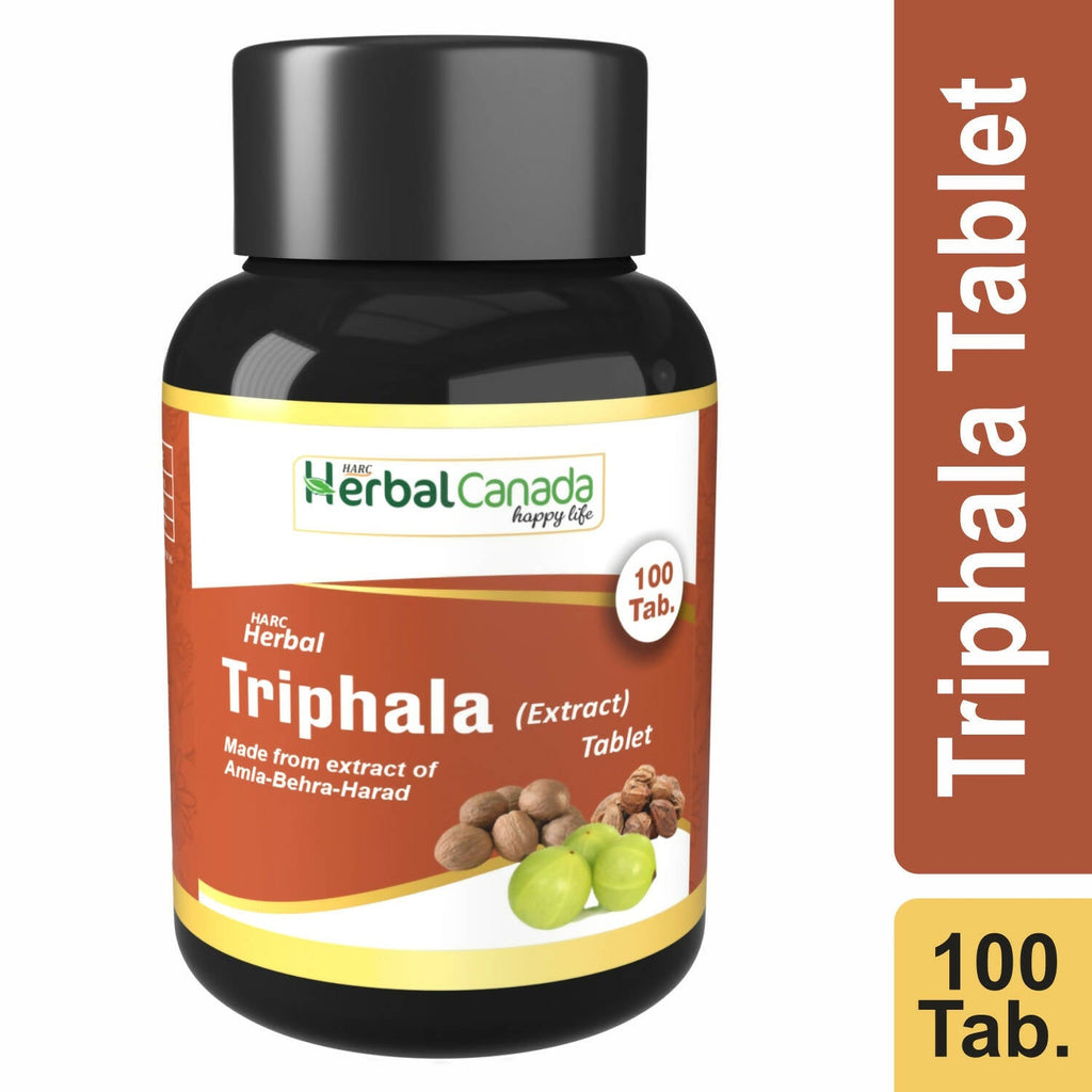 Herbal Canada Triphala Extract Tablets | Grocsy