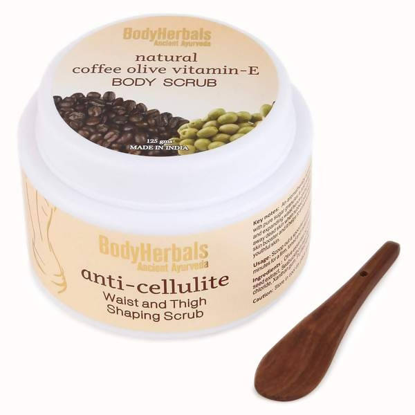 Bodyherbals Natural Coffee Olive & Vitamin E Body Scrub | Grocsy