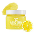Wild Oak Candid Lemon Shea Butter Sugar Scrub with Niacinamide, Vegan Collagen & Peptides For Tan Removal & Smooth Skin | Grocsy