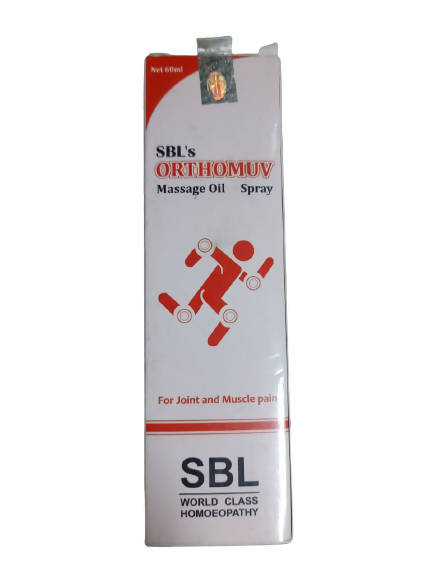 SBL Homeopathy Orthomuv Massage Oil Spray | Grocsy