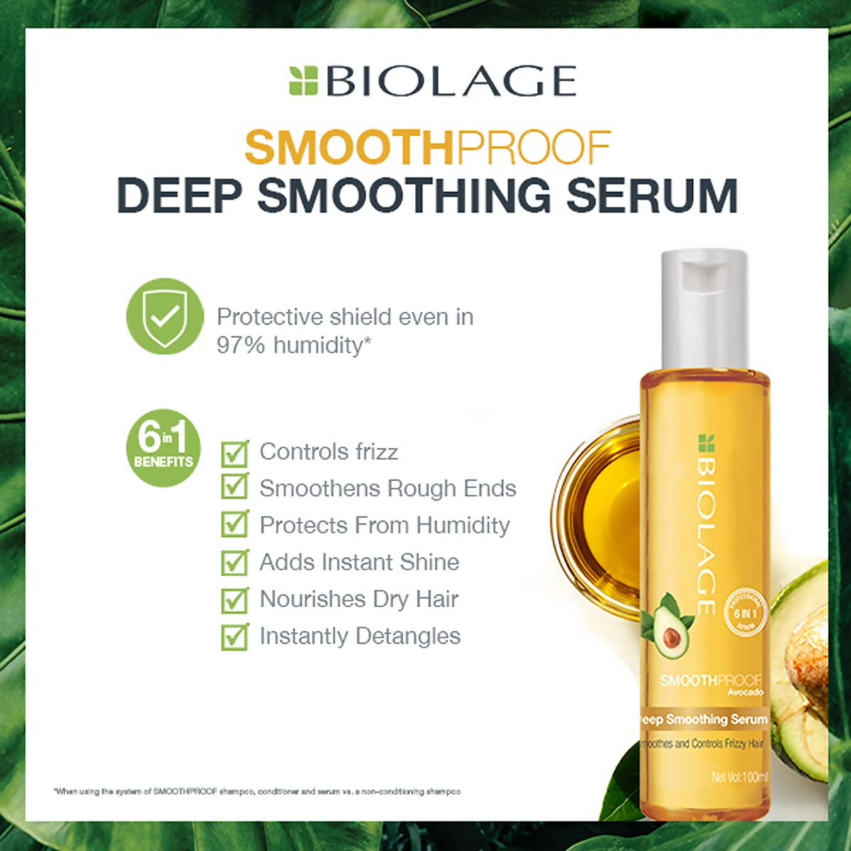 Matrix Biolage Scalppure Anti-Dandruff Shampoo And Smoothproof Serum Combo | Grocsy