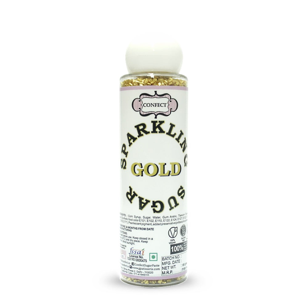 Confect Gold | Sparkling Sugar | Grocsy