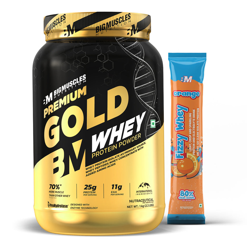 Big Muscles Nutrition Premium Gold Whey Protein | Grocsy