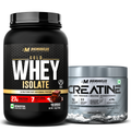 Big Muscles Nutrition Gold Whey Isolate & Creatine Combo | Grocsy