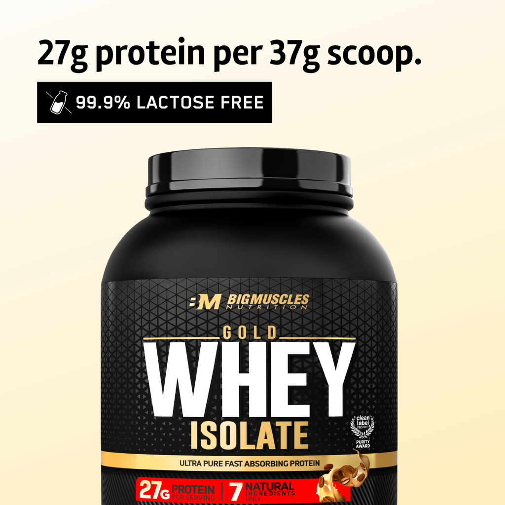Big Muscles Nutrition Gold Whey Isolate | Grocsy