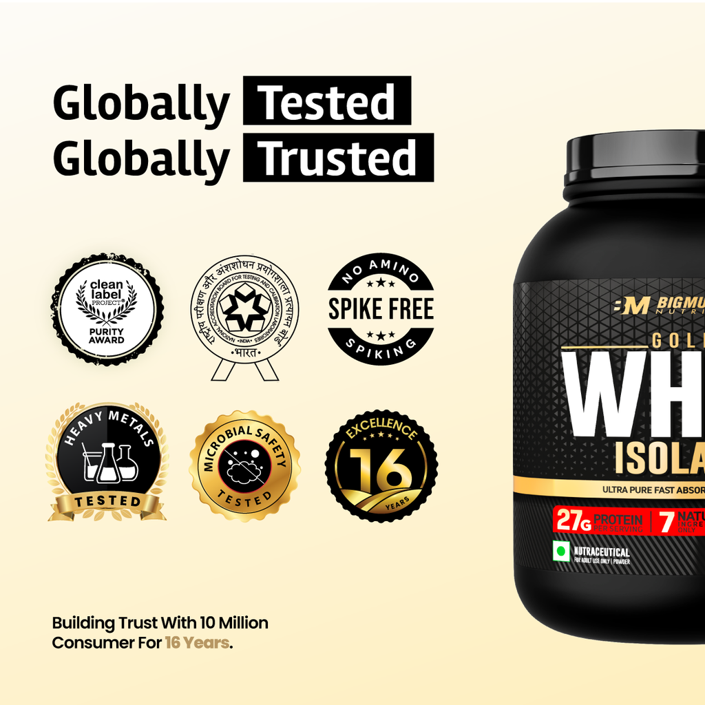 Big Muscles Nutrition Gold Whey Isolate | Grocsy