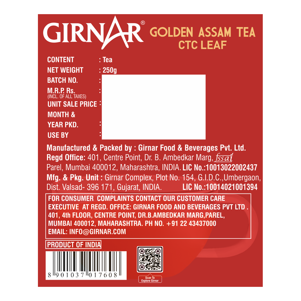 Girnar Golden Assam | Grocsy