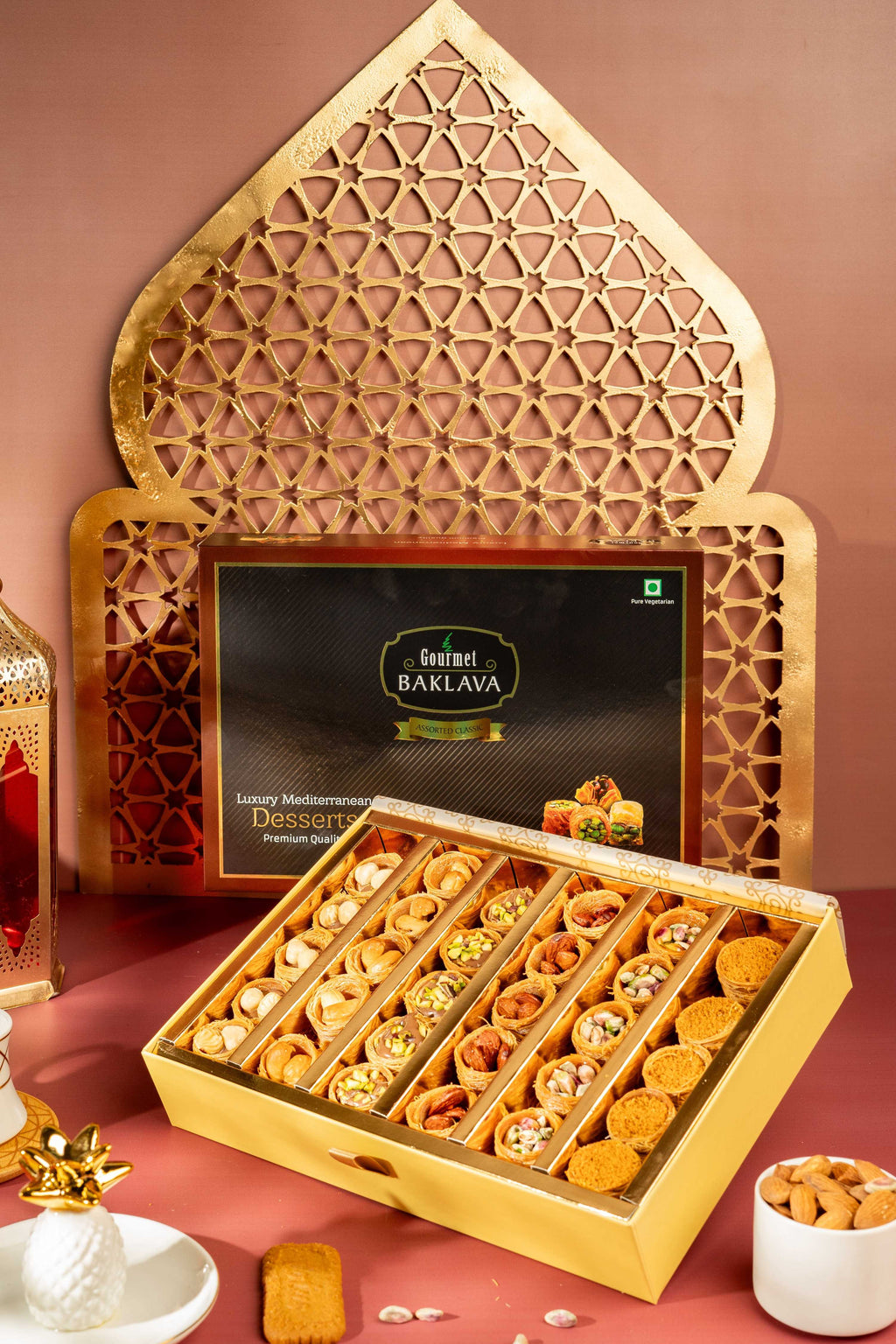 Gourmet Baklava Assorted Nest Baklava | Grocsy