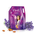 Vivel Fragrant Body Wash Lavender & Almond Oil Shower Gel Supersaver XL Refill Pouch | Grocsy