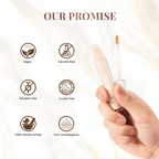Just Herbs Full Cover Natural Filter Finish Concealer - Caramel | Grocsy