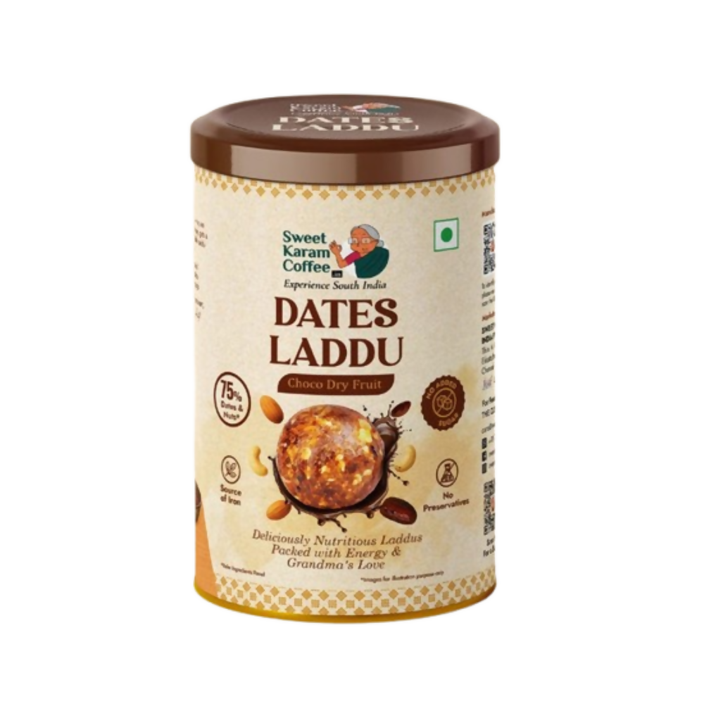 Sweet Karam Coffee Dates Laddu (Choco Dry Fruit) | Grocsy