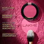 Lakme Face It Blush - Peppy Peach | Grocsy