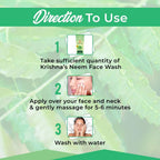 Krishna's Herbal & Ayurveda Neem Face Wash | Grocsy