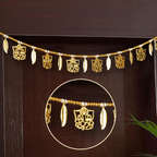 Tied Ribbons Torans - Golden | Grocsy