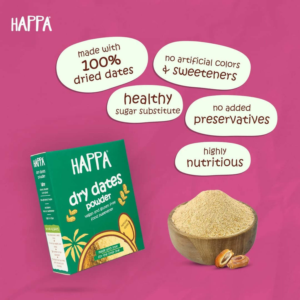 Happa Organic Dates Powder | Grocsy