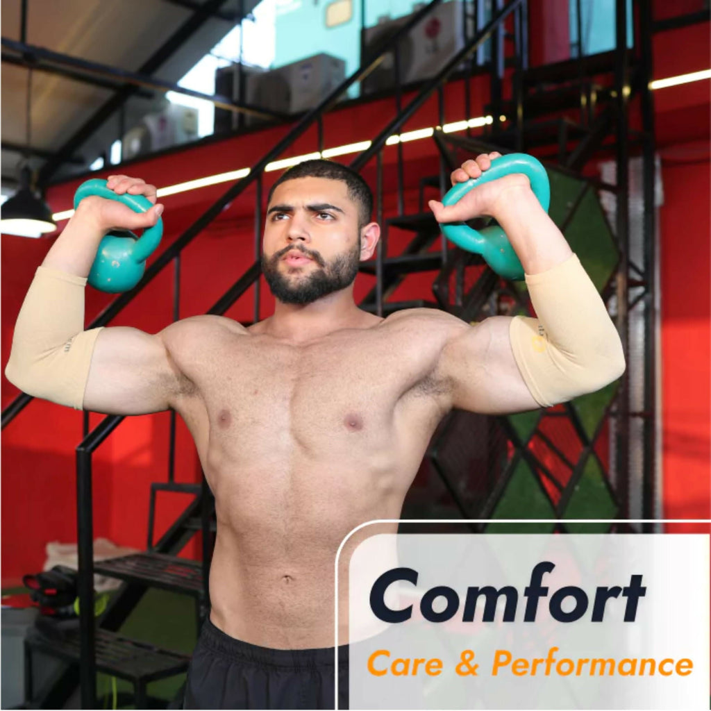 Orth-rem Elbow Support Brace For Men & Women (Pair) | Grocsy