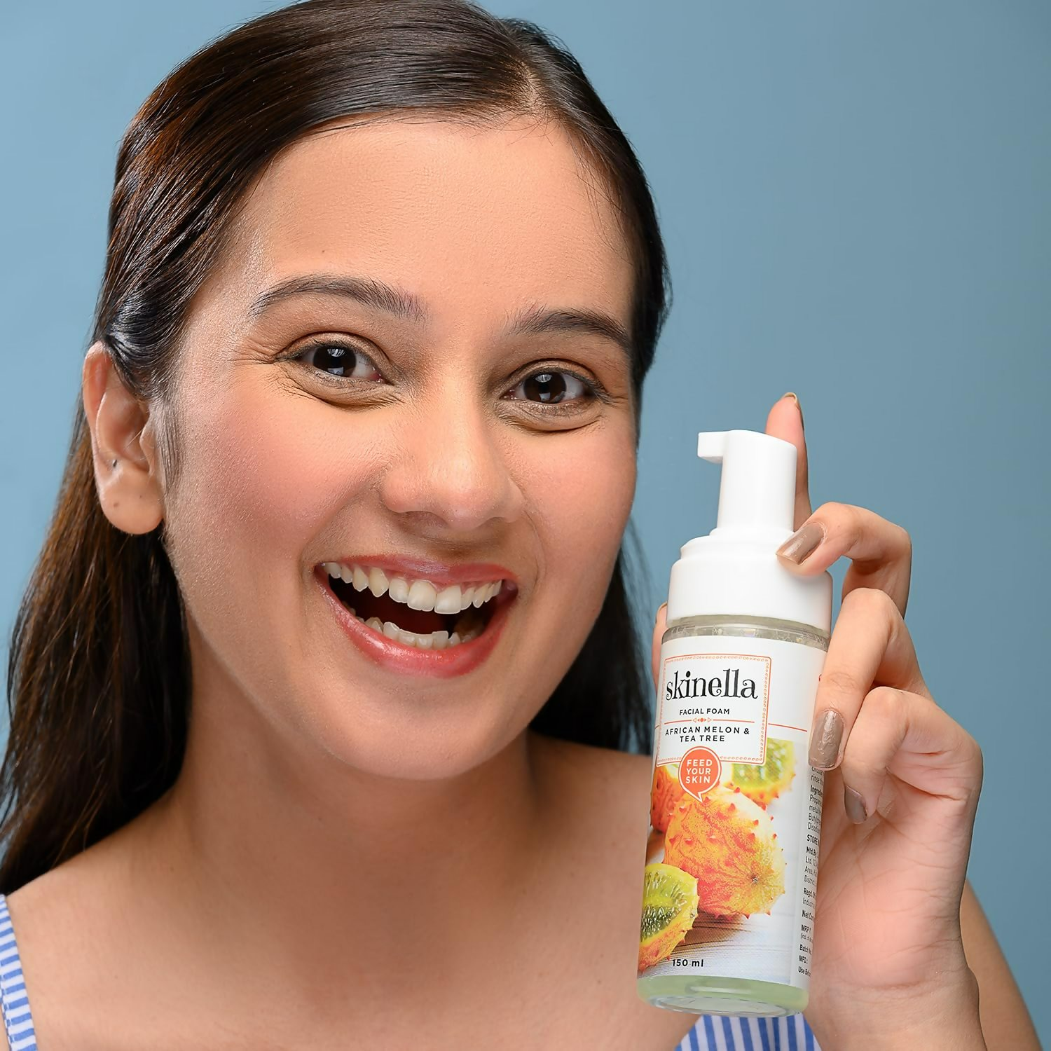 Skinella African Melon & Tea Tree Facial Foam | Grocsy