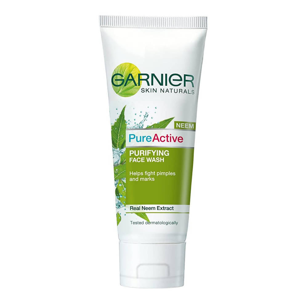 Garnier Pure Active Purifying Neem Face Wash | Grocsy