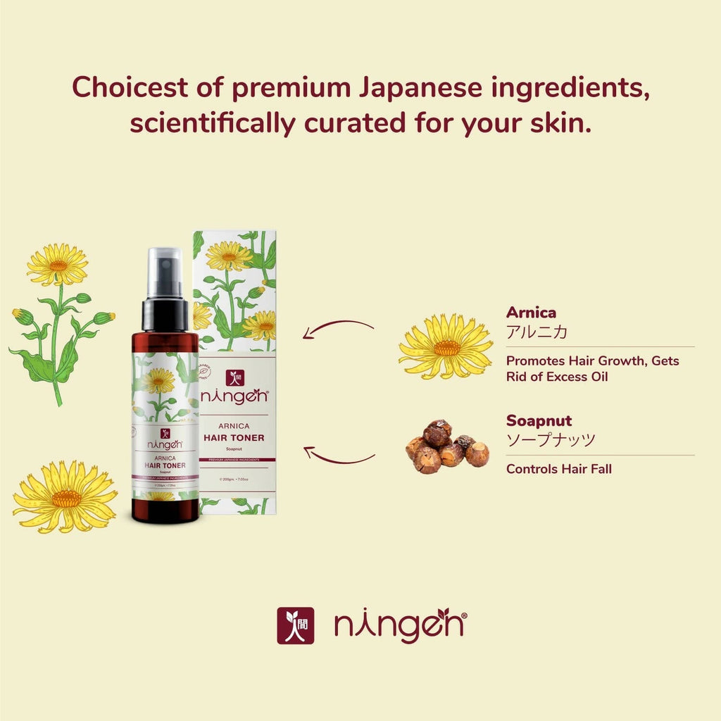 Ningen Arnica Hair Toner | Grocsy