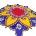 Kundan HandiKrafts Marble Acrylic Multi Color Rangoli | Grocsy