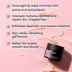 Quench Botanics Mon Cherry Lip Nourishing Sleeping Mask - Korean Skincare | Grocsy