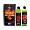 Bronson Professional Fruit Vinegar Gel Hair Colur Dye Natural Black | Grocsy