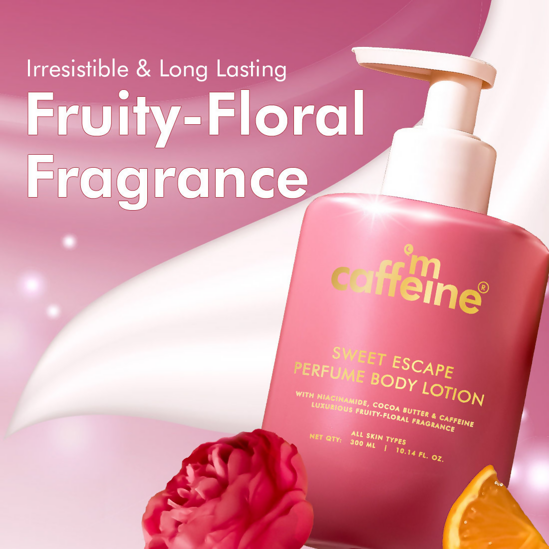 mCaffeine Sweet Escape Perfume Body Lotion | Grocsy