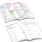 Grade 1 Comprehensive Learning with Mathematics Workbooks Set of 4 Ages 6-7 Years: Gear Up Math, Mental Math, Olympiad, and Challenging Word Problems | Grocsy