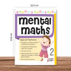Grade 2 Comprehensive Learning with Mathematics Workbooks Set of 4 Ages 7-8 Years: Gear Up Math, Mental Math, Olympiad, and Challenging Word Problems | Grocsy