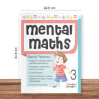 Grade 3 Comprehensive Learning with Mathematics Workbooks Set of 4 Ages 8-9 Years: Gear Up Math, Mental Math, Olympiad, and Challenging Word Problems | Grocsy