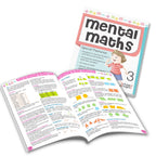 Grade 3 Comprehensive Learning with Mathematics Workbooks Set of 4 Ages 8-9 Years: Gear Up Math, Mental Math, Olympiad, and Challenging Word Problems | Grocsy