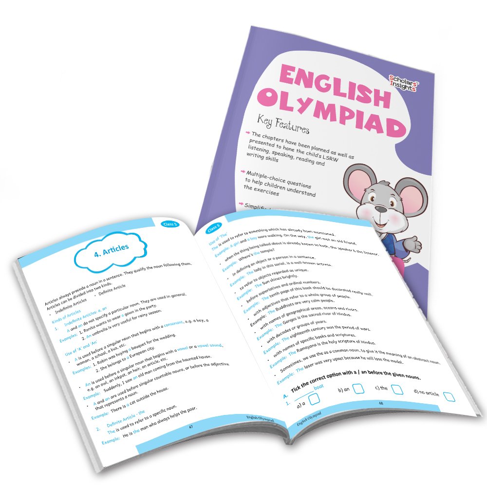 Grade 5 Ultimate English Combo Practice Workbooks Set of 4: NEP Based Interactive Grammar & Writing Skills, Olympiad Prep| Ages 10-11 Years | Grocsy